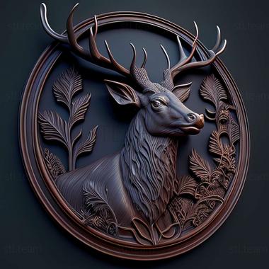 3D model deer 3d model (STL)